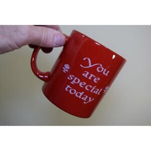 Waechtersbach YOU ARE SPECIAL TODAY Coffee Mug Red Birthday Valentines True Love